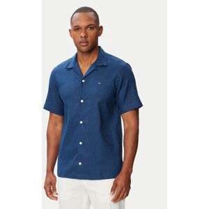 Tommy Hilfiger Košeľa MW0MW43090 Modrá Regular Fit Muži Tommy Hilfiger Košeľa MW0MW43090 Modrá Regular Fit Muži