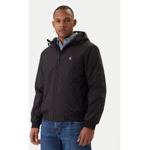 Calvin Klein Prechodná bunda Harrington LV04RE516G Čierna Regular Fit Muži Calvin Klein Prechodná bunda Harrington LV04RE516G Čierna Regular Fit Muži