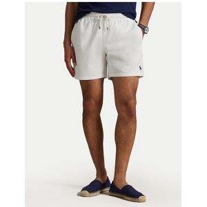 Polo Ralph Lauren Plavecké šortky 710957782014 Biela Classic Fit Muži Polo Ralph Lauren Plavecké šortky 710957782014 Biela Classic Fit Muži