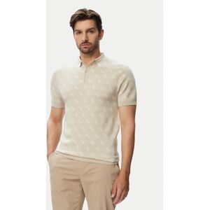 Guess Polokošeľa M6YR10 Z0915 Béžová Regular Fit Muži Guess Polokošeľa M6YR10 Z0915 Béžová Regular Fit Muži