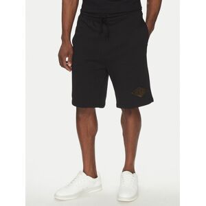 HUGO Športové kraťasy Damtus 50534953 Čierna Relaxed Fit Muži HUGO Športové kraťasy Damtus 50534953 Čierna Relaxed Fit Muži