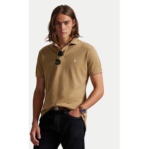 Polo Ralph Lauren Polokošeľa 710680784332 Béžová Custom Slim Fit Muži Polo Ralph Lauren Polokošeľa 710680784332 Béžová Custom Slim Fit Muži