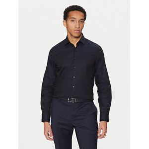 Calvin Klein Košeľa K10K113840 Tmavomodrá Slim Fit Muži Calvin Klein Košeľa K10K113840 Tmavomodrá Slim Fit Muži