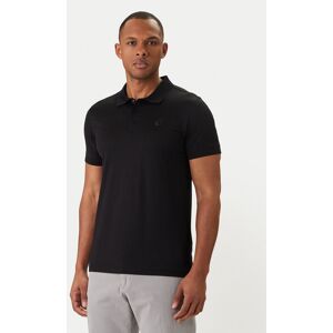KARL LAGERFELD Polokošeľa 745000 562200 Čierna Regular Fit Muži KARL LAGERFELD Polokošeľa 745000 562200 Čierna Regular Fit Muži