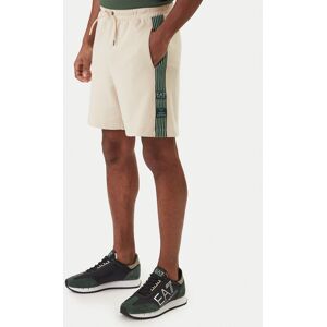 EA7 Emporio Armani Športové kraťasy 7M001501 AF12660 Béžová Regular Fit Muži EA7 Emporio Armani Športové kraťasy 7M001501 AF12660 Béžová Regular Fit Muži