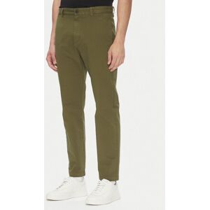 HUGO Chino nohavice 50530886 Zelená Slim Fit Muži HUGO Chino nohavice 50530886 Zelená Slim Fit Muži
