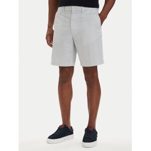 Tommy Hilfiger Bavlnené šortky Dover Print MW0MW42353 Biela Slim Fit Muži Tommy Hilfiger Bavlnené šortky Dover Print MW0MW42353 Biela Slim Fit Muži