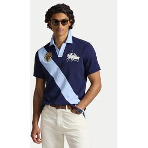 Polo Ralph Lauren Polokošeľa 710B14221001 Tmavomodrá Regular Fit Muži Polo Ralph Lauren Polokošeľa 710B14221001 Tmavomodrá Regular Fit Muži