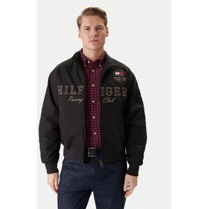 Tommy Hilfiger Bundy bomber Racing MW0MW42565 Čierna Regular Fit Muži Tommy Hilfiger Bundy bomber Racing MW0MW42565 Čierna Regular Fit Muži