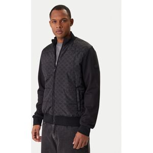 KARL LAGERFELD Bundy bomber 505061 561527 Čierna Regular Fit Muži KARL LAGERFELD Bundy bomber 505061 561527 Čierna Regular Fit Muži