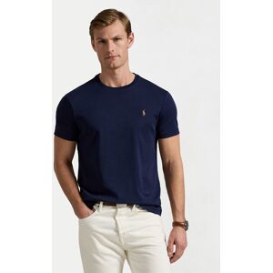Polo Ralph Lauren Tričko 710740727 Tmavomodrá Slim Fit Muži Polo Ralph Lauren Tričko 710740727 Tmavomodrá Slim Fit Muži