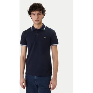 Lacoste Polokošeľa PH9875 Tmavomodrá Classic Fit Muži Lacoste Polokošeľa PH9875 Tmavomodrá Classic Fit Muži
