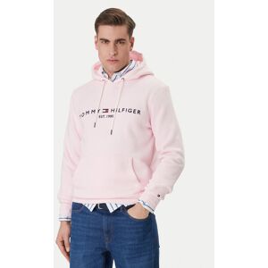 Tommy Hilfiger Mikina Logo MW0MW11599 Ružová Regular Fit Muži Tommy Hilfiger Mikina Logo MW0MW11599 Ružová Regular Fit Muži
