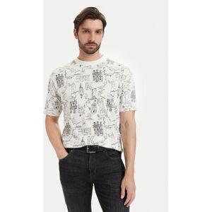 KARL LAGERFELD Tričko 755139 563224 Biela Regular Fit Muži KARL LAGERFELD Tričko 755139 563224 Biela Regular Fit Muži