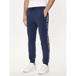 Guess Teplákové nohavice Z2YB19 K6ZS1 Tmavomodrá Regular Fit Muži Guess Teplákové nohavice Z2YB19 K6ZS1 Tmavomodrá Regular Fit Muži