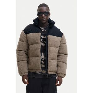Jack & Jones Zimné bundy Flare Teddy 12286050 Béžová Regular Fit Muži Jack & Jones Zimné bundy Flare Teddy 12286050 Béžová Regular Fit Muži