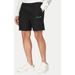 Calvin Klein Jeans Športové kraťasy LV04RF252G Čierna Regular Fit Muži Calvin Klein Jeans Športové kraťasy LV04RF252G Čierna Regular Fit Muži