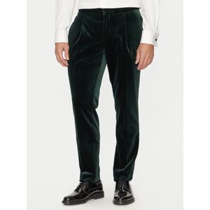 Hugo Bavlnené nohavice Getlin242E1X 50524910 Zelená Slim Fit Muži Hugo Bavlnené nohavice Getlin242E1X 50524910 Zelená Slim Fit Muži
