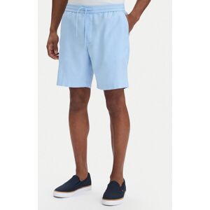 Tommy Hilfiger Bavlnené šortky Dover MW0MW44355 Modrá Regular Fit Muži Tommy Hilfiger Bavlnené šortky Dover MW0MW44355 Modrá Regular Fit Muži