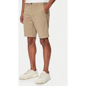 BOSS Bavlnené šortky Chino 50536723 Hnedá Slim Fit Muži BOSS Bavlnené šortky Chino 50536723 Hnedá Slim Fit Muži