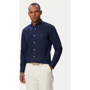 Tommy Hilfiger Košeľa MW0MW43429 Tmavomodrá Regular Fit Muži Tommy Hilfiger Košeľa MW0MW43429 Tmavomodrá Regular Fit Muži