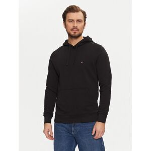 Tommy Hilfiger Mikina Essential MW0MW37235 Čierna Regular Fit Muži Tommy Hilfiger Mikina Essential MW0MW37235 Čierna Regular Fit Muži