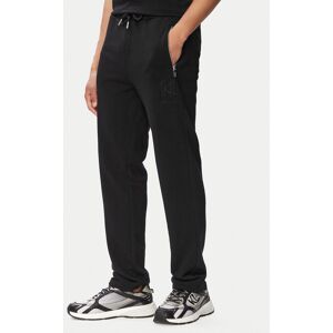 KARL LAGERFELD Teplákové nohavice 705019 563900 Čierna Regular Fit Muži KARL LAGERFELD Teplákové nohavice 705019 563900 Čierna Regular Fit Muži