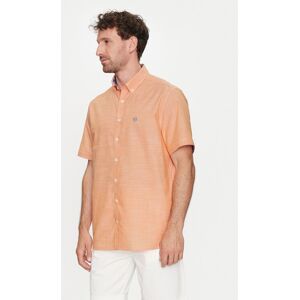 Bugatti Košeľa 9450 58334A Oranžová Modern Fit Muži Bugatti Košeľa 9450 58334A Oranžová Modern Fit Muži