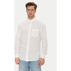 Calvin Klein Košeľa K10K114488 Biela Regular Fit Muži Calvin Klein Košeľa K10K114488 Biela Regular Fit Muži