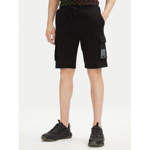 KARL LAGERFELD Športové kraťasy 705402 552917 Čierna Regular Fit Muži KARL LAGERFELD Športové kraťasy 705402 552917 Čierna Regular Fit Muži