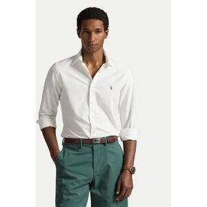 Polo Ralph Lauren Košeľa Core Replen 710549084 Biela Slim Fit Muži Polo Ralph Lauren Košeľa Core Replen 710549084 Biela Slim Fit Muži