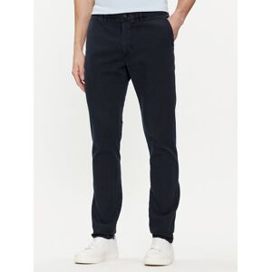Tommy Hilfiger Chino nohavice Bleecker MW0MW33910 Tmavomodrá Slim Fit Muži Tommy Hilfiger Chino nohavice Bleecker MW0MW33910 Tmavomodrá Slim Fit Muži