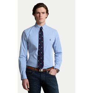 Polo Ralph Lauren Košeľa 710929344001 Modrá Slim Fit Muži Polo Ralph Lauren Košeľa 710929344001 Modrá Slim Fit Muži
