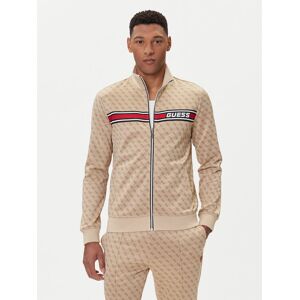 Guess Mikina Z2BQ06 K7122 Béžová Regular Fit Muži Guess Mikina Z2BQ06 K7122 Béžová Regular Fit Muži