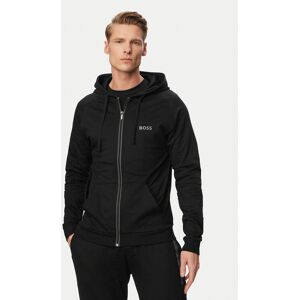 BOSS Mikina Authentic 50545573 Čierna Regular Fit Muži BOSS Mikina Authentic 50545573 Čierna Regular Fit Muži
