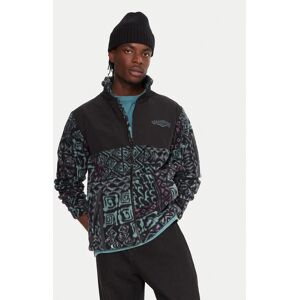 Billabong Fleecová mikina Boundary EBYFT00144 Čierna Regular Fit Muži Billabong Fleecová mikina Boundary EBYFT00144 Čierna Regular Fit Muži