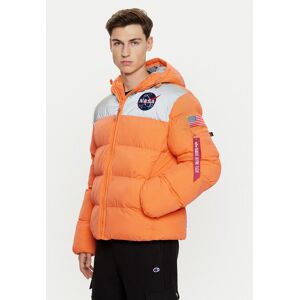 Alpha Industries Zimné bundy 148135 Oranžová Regular Fit Muži Alpha Industries Zimné bundy 148135 Oranžová Regular Fit Muži