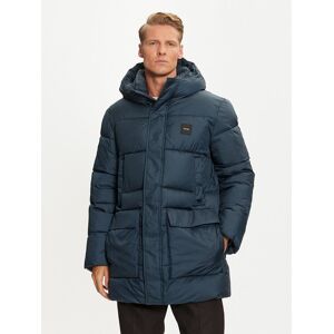 Calvin Klein Zimné bundy K10K113465 Modrá Regular Fit Muži Calvin Klein Zimné bundy K10K113465 Modrá Regular Fit Muži