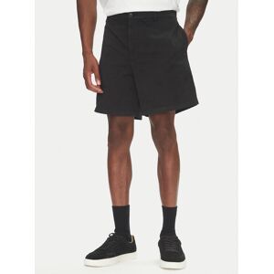 BOSS Bavlnené šortky C-Karlos 50540597 Čierna Regular Fit Muži BOSS Bavlnené šortky C-Karlos 50540597 Čierna Regular Fit Muži