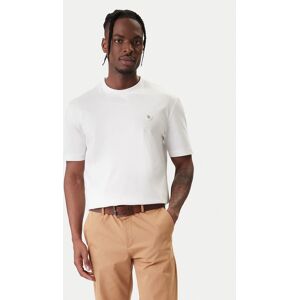 BOSS Tričko C-Taut 01 50555844 Biela Regular Fit Muži BOSS Tričko C-Taut 01 50555844 Biela Regular Fit Muži
