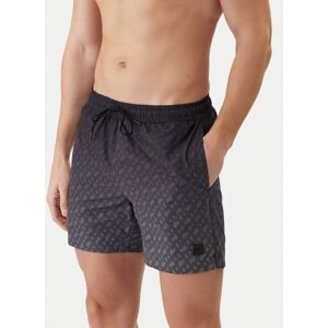 BOSS Plavecké šortky Vale 50534343 Sivá Regular Fit Muži BOSS Plavecké šortky Vale 50534343 Sivá Regular Fit Muži
