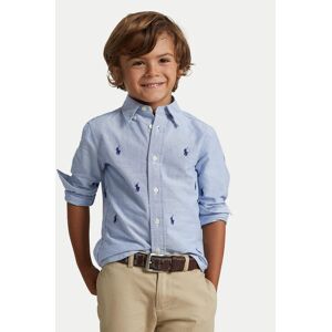 Polo Ralph Lauren Košeľa 322878876001 Modrá Regular Fit Deti Polo Ralph Lauren Košeľa 322878876001 Modrá Regular Fit Deti