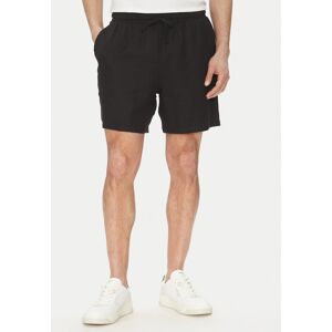 BOSS Bavlnené šortky 50540134 Čierna Regular Fit Muži BOSS Bavlnené šortky 50540134 Čierna Regular Fit Muži