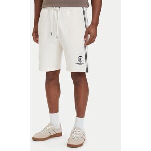 Tommy Hilfiger Športové kraťasy Crest Embroidery MW0MW42878 Svetlo béžová Relaxed Fit Muži Tommy Hilfiger Športové kraťasy Crest Embroidery MW0MW42878 Svetlo béžová Relaxed Fit Muži