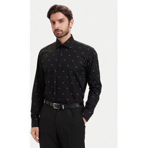 KARL LAGERFELD Košeľa 605000 563622 Čierna Regular Fit Muži KARL LAGERFELD Košeľa 605000 563622 Čierna Regular Fit Muži