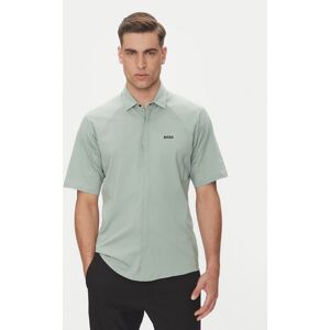 BOSS Košeľa Excurse 50540196 Zelená Regular Fit Muži BOSS Košeľa Excurse 50540196 Zelená Regular Fit Muži