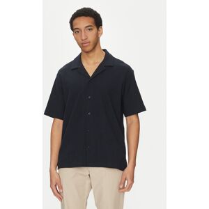 BOSS Košeľa 50536745 Tmavomodrá Relaxed Fit Muži BOSS Košeľa 50536745 Tmavomodrá Relaxed Fit Muži
