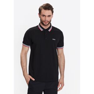 Boss Polokošeľa 50468983 Čierna Regular Fit Muži