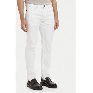 BOSS Džínsy H-Delaware 50561555 Biela Slim Fit Muži BOSS Džínsy H-Delaware 50561555 Biela Slim Fit Muži