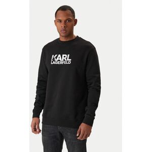 KARL LAGERFELD Mikina 705780 500917 Čierna Regular Fit Muži KARL LAGERFELD Mikina 705780 500917 Čierna Regular Fit Muži